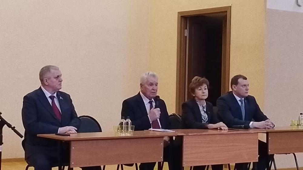 Орловская область. Встреча Н.В. Коломейцева с ветеранской общественностью и студентами