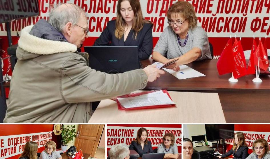 Ольга Алимова в рамках визита в Калининградскую область провела прием граждан по личным вопросам