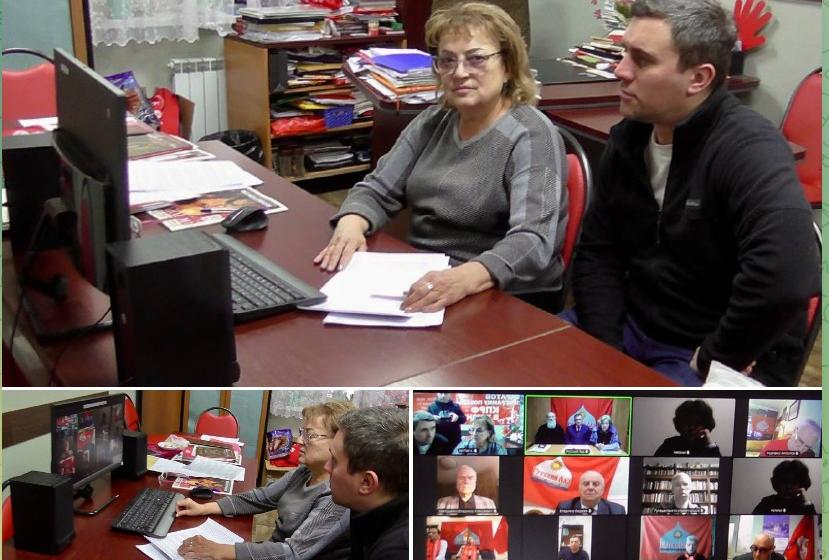 Ольга Алимова совместно с Николаем Бондаренко приняла участие в видеоконференции Всероссийского созидательного движения «Русский Лад»