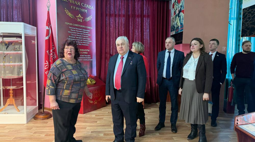 Казбек Тайсаев с рабочим визитом в Республике Хакасия