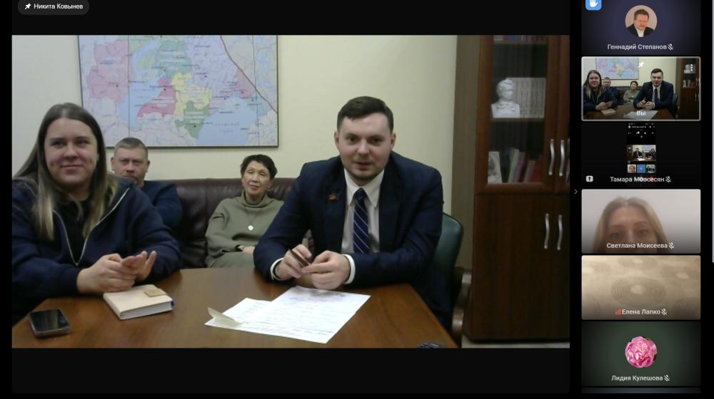 Руководство Карельского рескома КПРФ провело онлайн-семинар-совещание с представителями партии в территориальных избирательных комиссиях