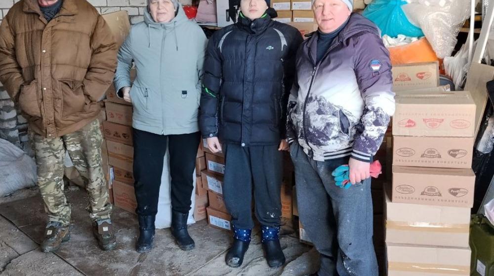 Жители брянского приграничья вновь получили гуманитарную помощь от КПРФ