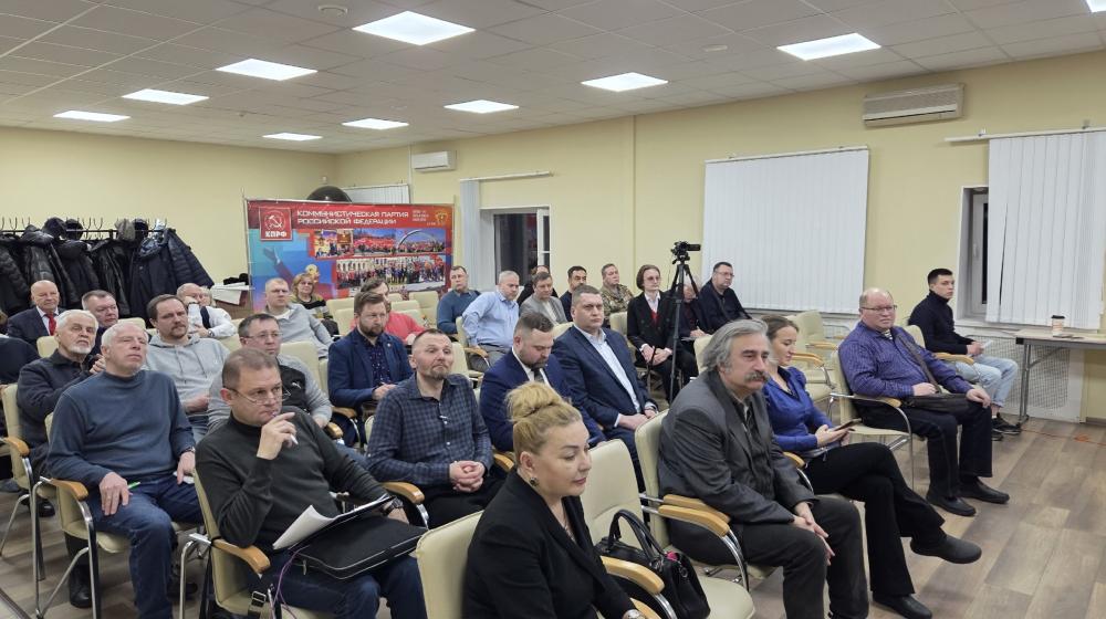 В Санкт-Петербурге приняли в КПРФ участника операций "Поток"