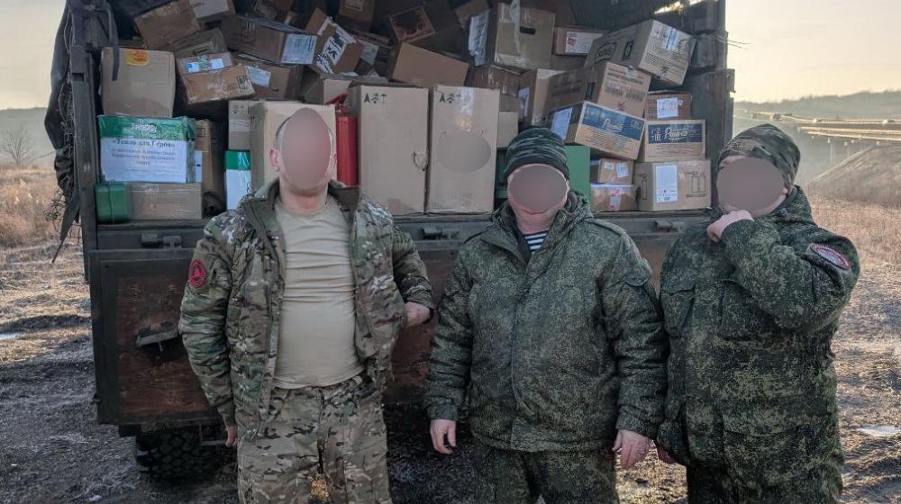 В зону СВО доставлен очередной гуманитарный груз, собранный новгородскими коммунистами