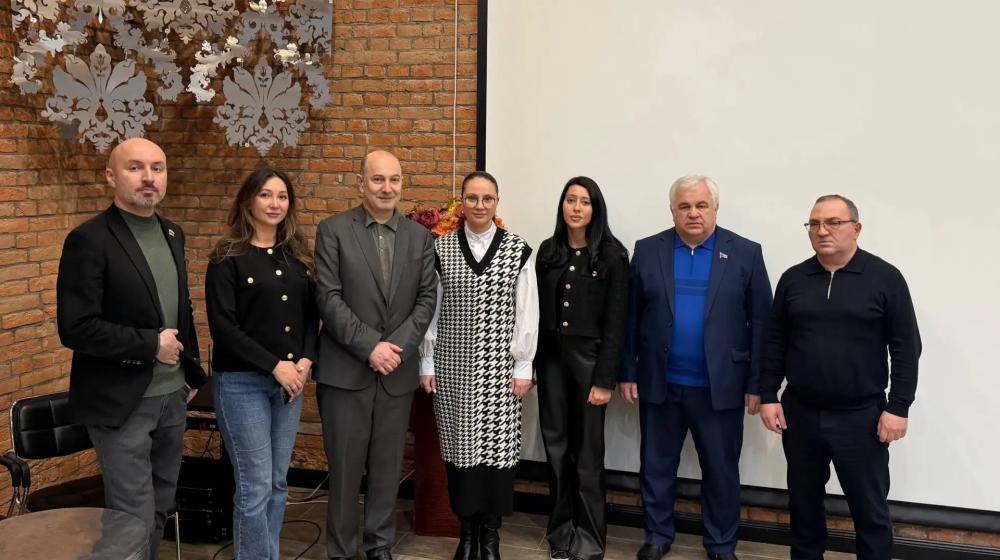 Делегация КПРФ во главе с К.К. Тайсаевым работает на Кавказе