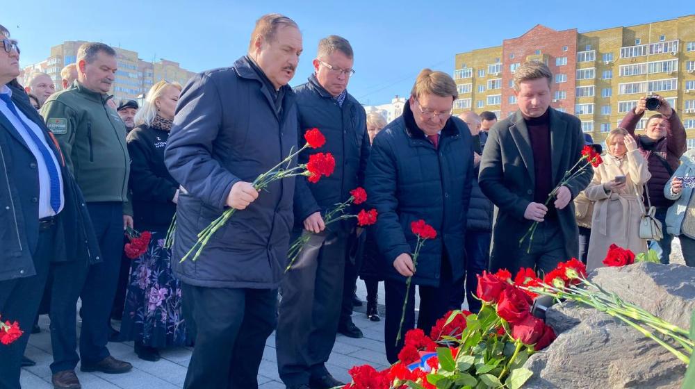 Н.Н. Иванов принял участие в закладке памятного камня на месте будущего памятника героям – освободителям Суджи от  укронацистов