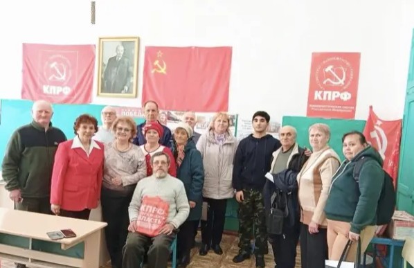 Ольга Алимова побывала на отчётно-выборном собрании в Новобурасском райкоме КПРФ