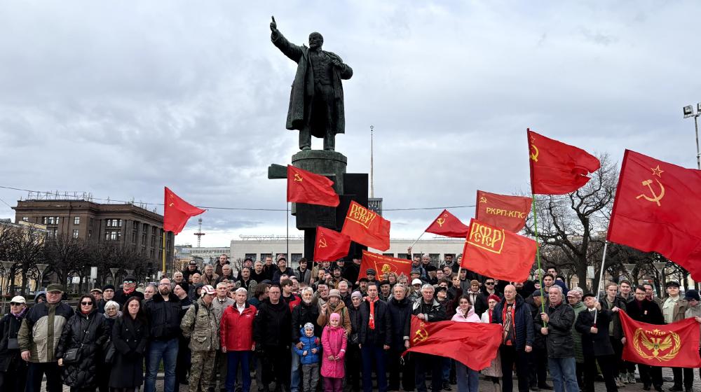 День рождения Ильича в городе трех революций