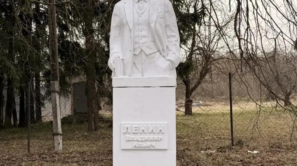 В Тульской области установлен новый памятник В.И. Ленину взамен ранее украденного