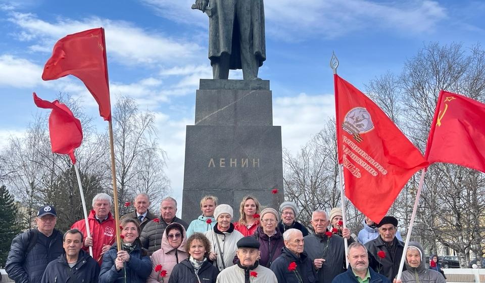 Коммунисты Вологды провели сразу несколько мероприятий ко дню рождения В.И. Ленина