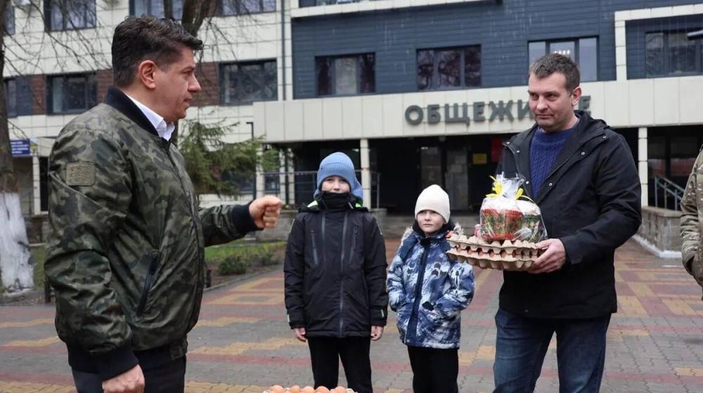 Грузинская партия «Солидарность во имя мира» при поддержке КПРФ доставила гуманитарный груз в Белгород