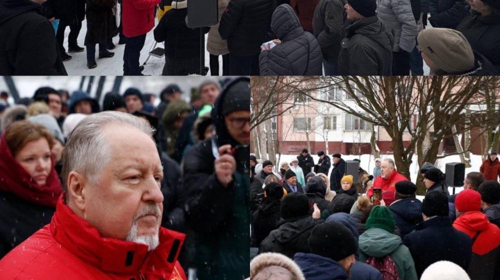 Москва. Народная приемная КПРФ в ВАО. О результатах встречи Сергея Обухова в Новокосино