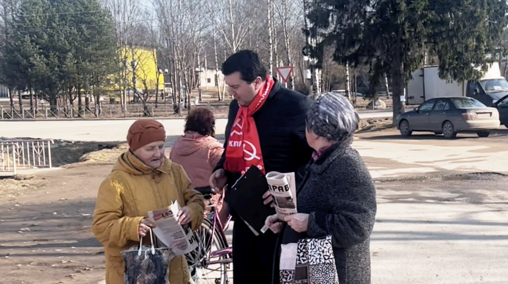 Новгородская область. Олег Лебедев организовал проведение Народного референдума в Любытинском и Мошенском  районах