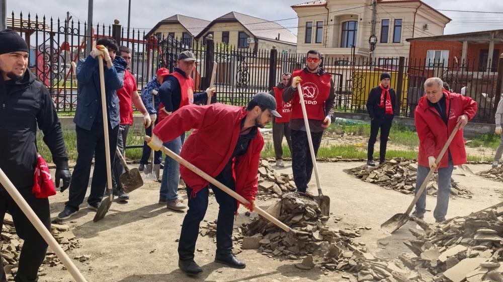 Ленинский субботник в Дагестане