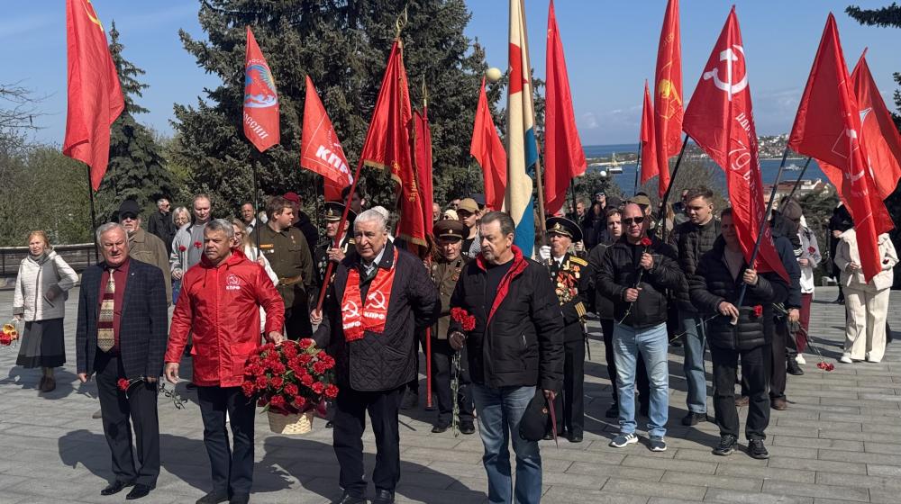 В Севастополе торжественно отметили 156 лет со дня рождения В.И. Ленина