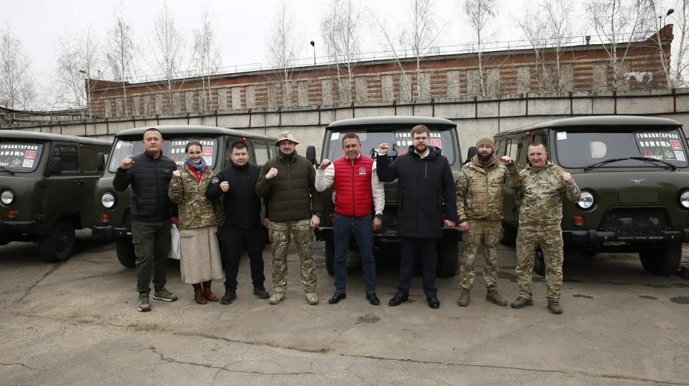 А.М. Гибатдинов принял участие в отправке 152-го гуманитарного конвоя