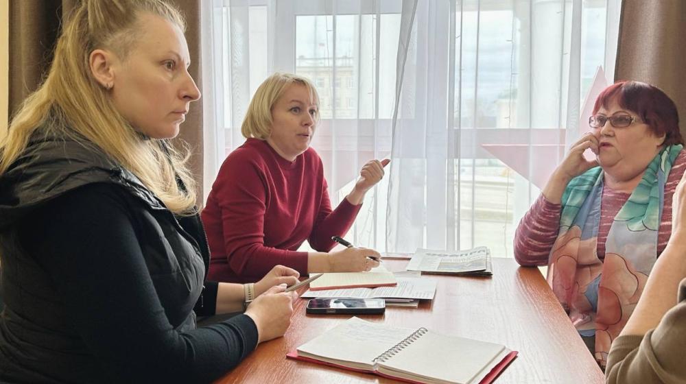 Пермский край. Мария Дробот провела прием граждан в Александровске: острые проблемы требуют немедленных решений