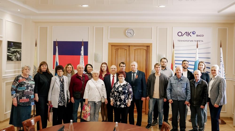 Воронежских авиастроителей поздравил с Днём победы  Депутат Государственной Думы Сергей Гаврилов