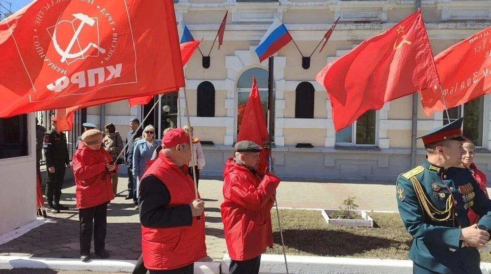 Забайкальские коммунисты почтили память героев Великой Отечественной