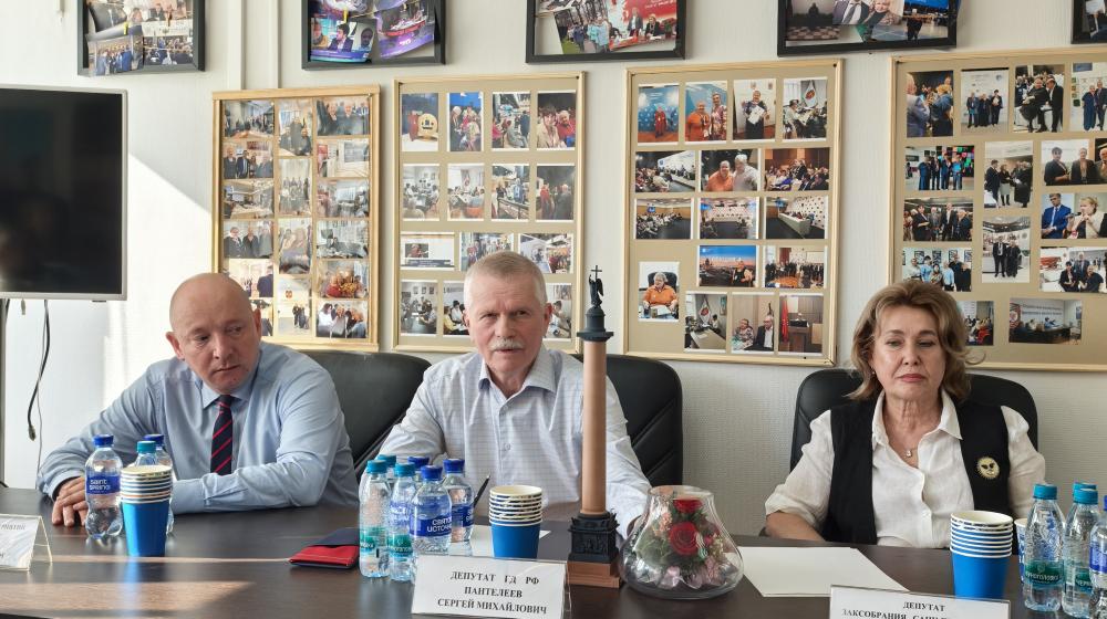 Депутат Сергей Пантелеев встретился с представителями малого и среднего бизнеса Санкт-Петербурга