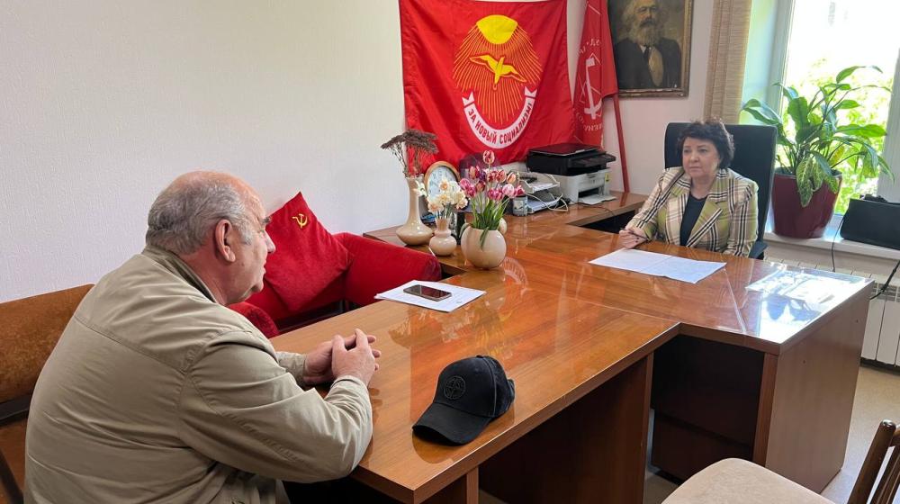 А.Е. Глазкова о реставрации в Барнауле памятника В.И. Ленину и ходе парламентской недели в Алтайском крае