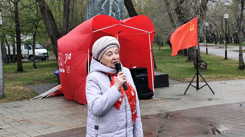 Красный первомай в Тюмени
