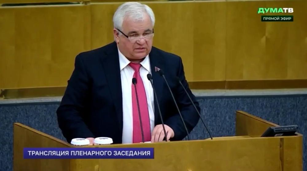 Казбек Тайсаев выступил на пленарном заседании по вопросу «О ратификации Договора об углублении союзнического взаимодействия между Российской Федерацией и Республикой Южная Осетия»