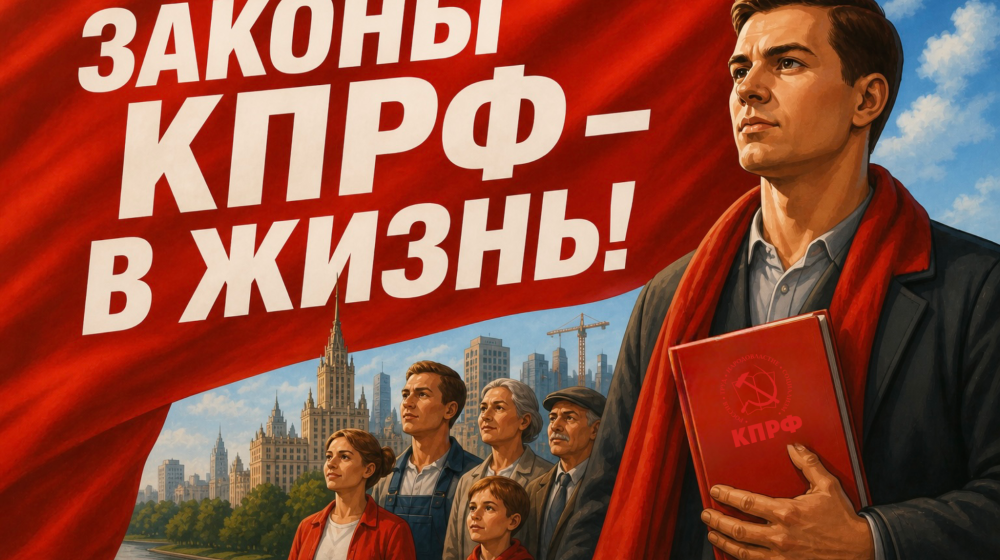 Законы КПРФ – в жизнь!