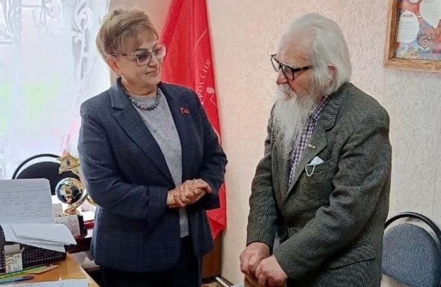 Визит в Романовку Ольги Алимовой ознаменовался удивительной и вдохновляющей встречей