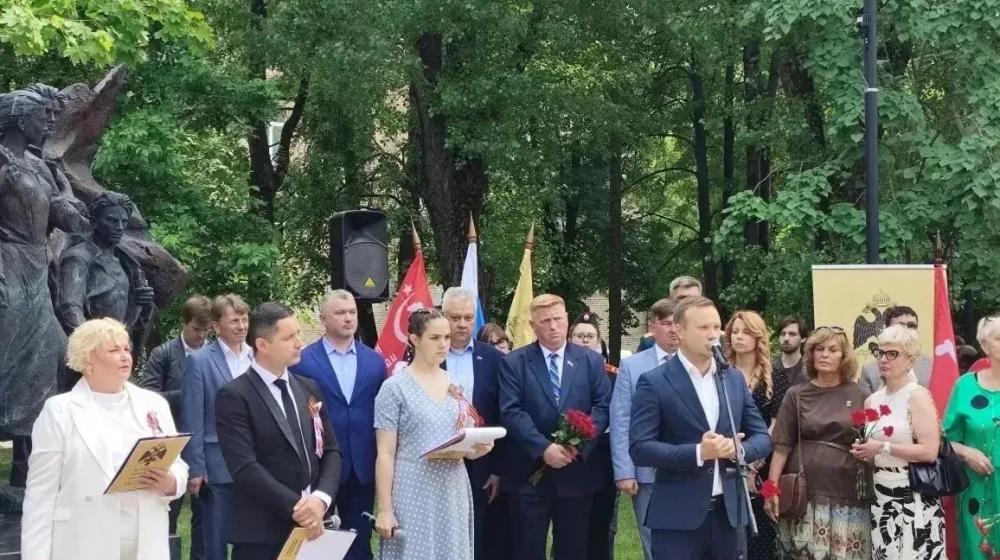 Владимир Исаков выступил на торжественном митинге в честь 100-летия Героя Краснодона Олега Кошевого