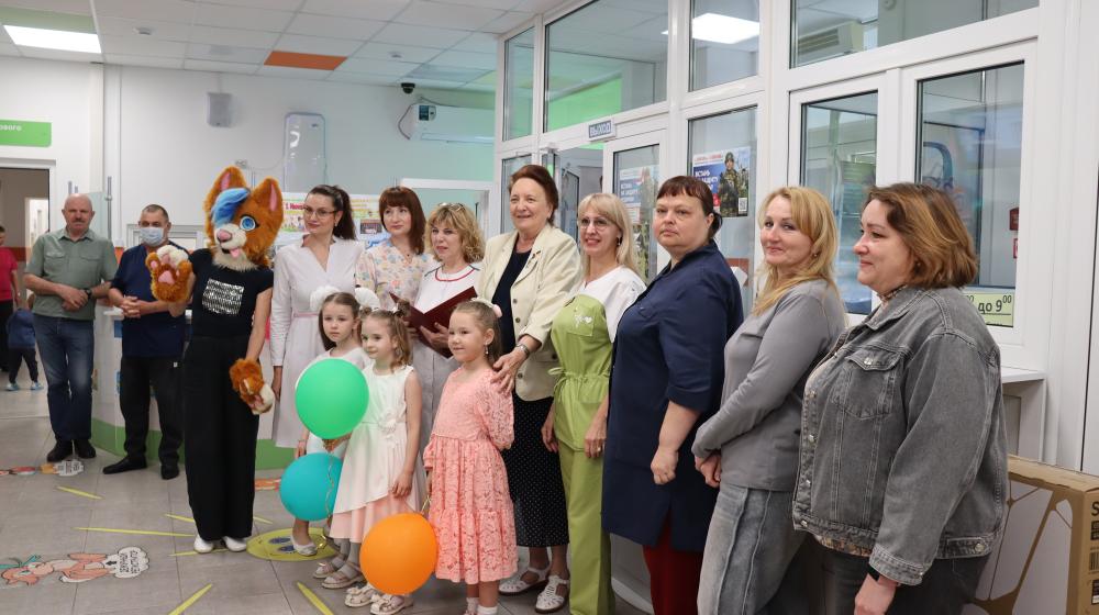 Волгоград. В День защиты детей с заботой о самых маленьких пациентах