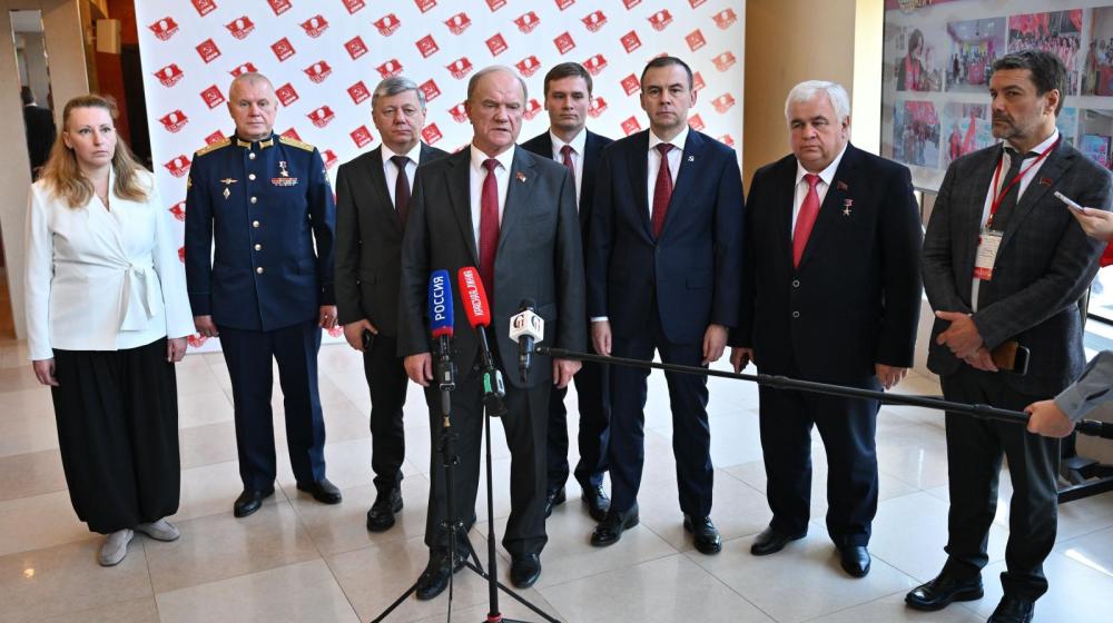 Г.А. Зюганов: Мы сформировали ту программу, за которую единогласно проголосовали делегаты Съезда