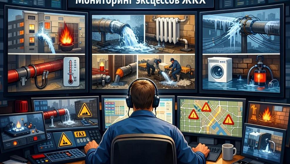 ЦИПКР. Мониторинг инцидентов ЖКХ в России. 12 – 18 июня 2026 г.