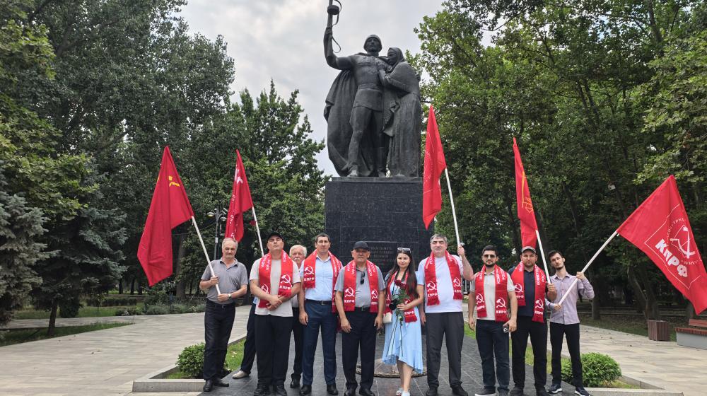 В Дагестане состоялся автопробег «За Родину! За народ России! За Программу Победы КПРФ!»