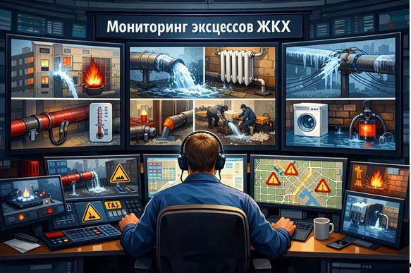 Мониторинг ЦИПКР проблем ЖКХ: Белгородская область — от фонового уровня до зоны особого риска