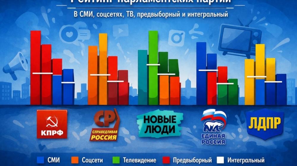 Сергей Обухов про 20-й интегральный рейтинг предвыборной активности думских партий: почему «просели» показатели у КПРФ?