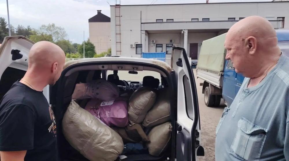 Нижегородские коммунисты НРО КПРФ отправили на передовую маскировочные сети для тяжелой техники