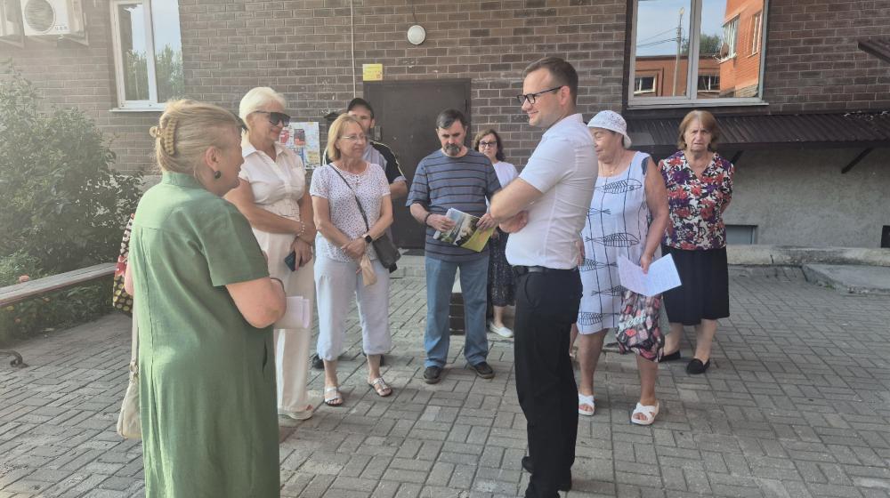 Депутат Государственной Думы Владимир Исаков встретился  с жителями города Рязани