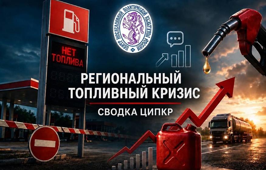 ЦИПКР. Топливный кризис в России: Обзор за 31 августа – 06 сентября