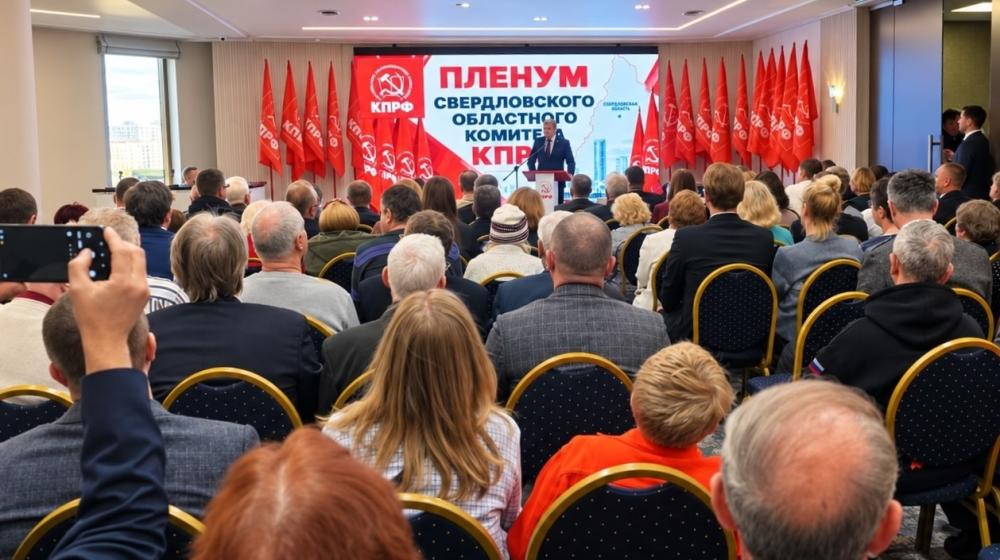 Достойный результат и рост доверия избирателей — Свердловский обком КПРФ на Пленуме подвел итоги выборов