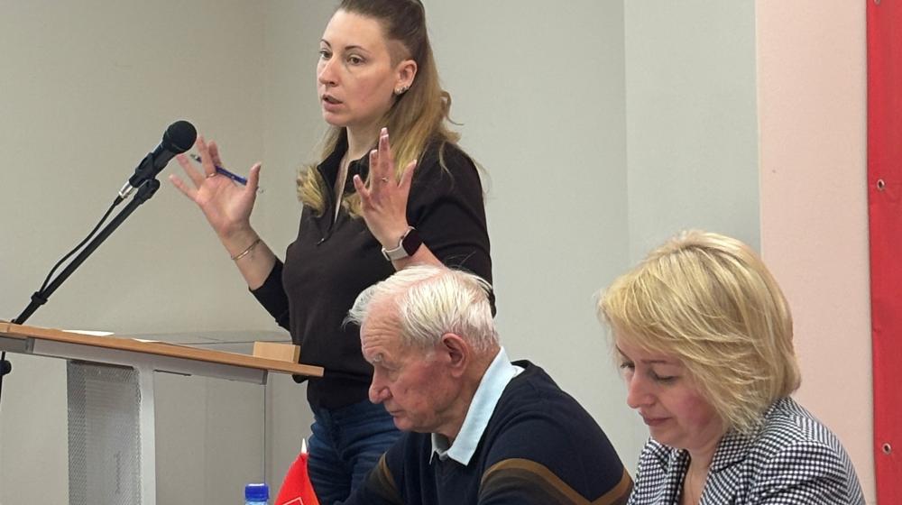 Мария Дробот приняла участие в XI пленуме Пермского краевого комитета КПРФ