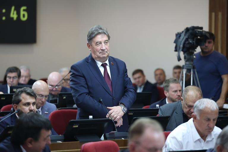 Депутат-коммунист Виктор Гончаров избран первым заместителем председателя Думы Ставропольского края