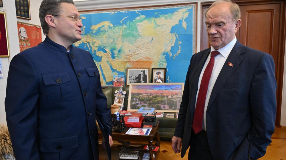 Г.А.Зюганов встретился с Губернатором Вологодской области