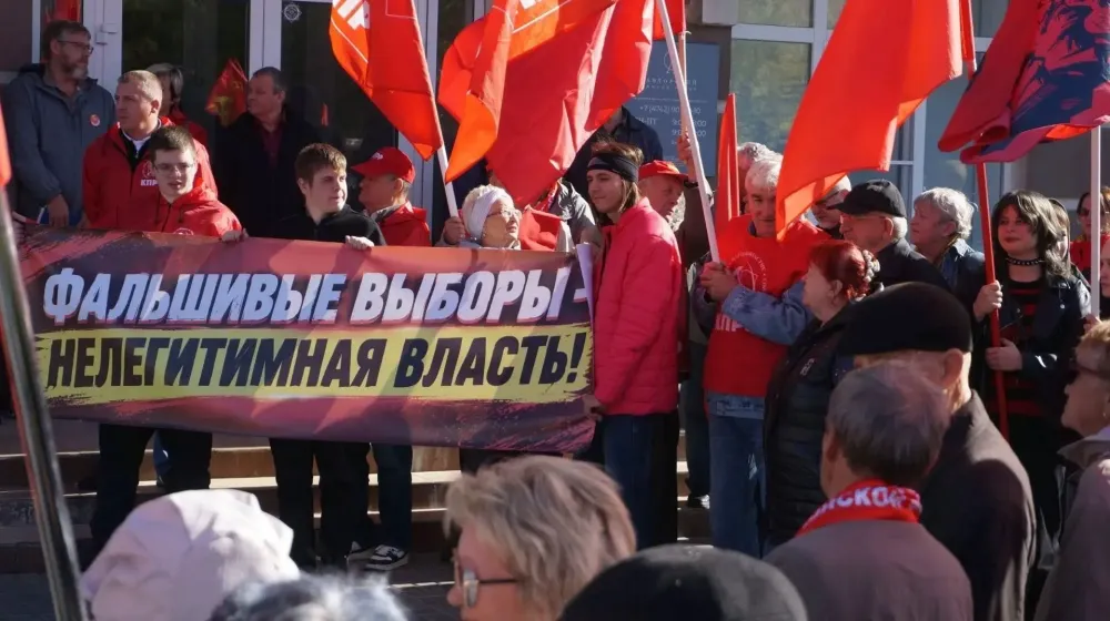 В Липецке потребовали пересмотра итогов выборов и отставки главных администраторов избирательного процесса
