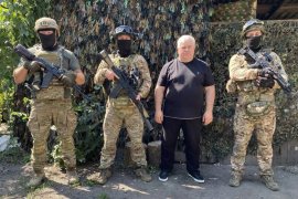 К.К. Тайсаев на Донбассе: поддержка бойцов и помощь детям