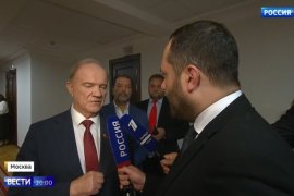 Геннадий Зюганов дал комментарий телеканалу Россия 1