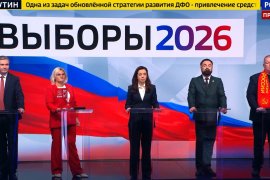 Дебаты на телеканале Россия 24. Елена Мокринская