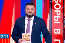 Дебаты Первом канале. Виктор Царихин