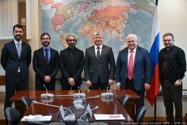 Дмитрий Новиков и Казбек Тайсаев обсудили с руководством партии «Левица» развитие сотрудничества России и Северной Македонии