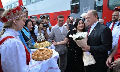 Рабочий визит Г.А.Зюганова в Казань. 1 день